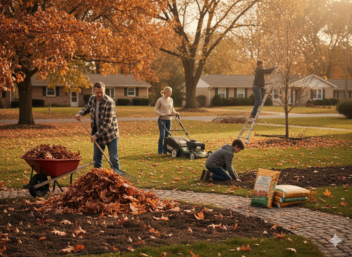 Fall yard preparation