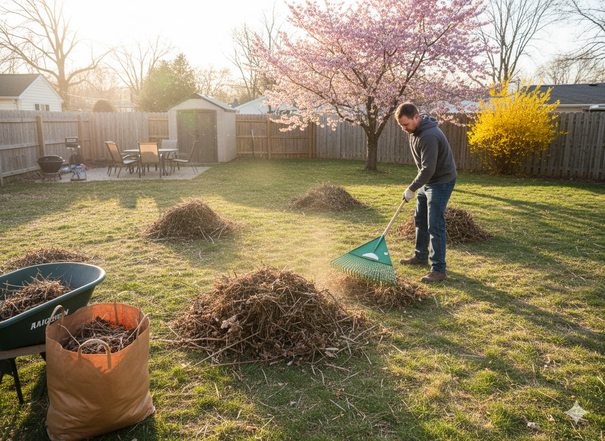 Spring yard maintenance