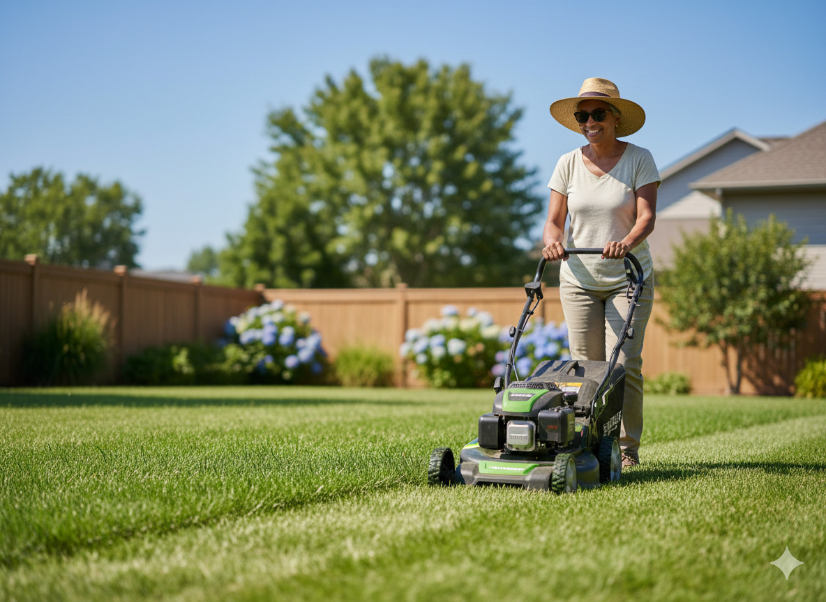Summer lawn care