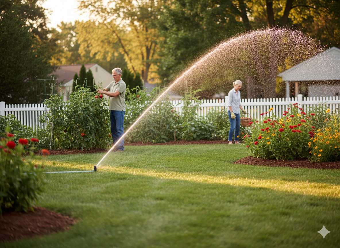 Summer yard maintenance